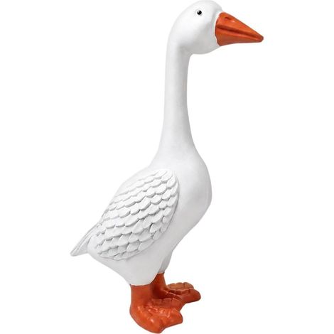 Realistische Harz Tierfigur Große Ausführung Gans Skulptur