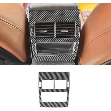 Decorative flexible carbon fiber sticker for Jaguar XF (2008-2015) rear air vent (1/5)