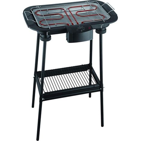 Barbacoa Eléctrica con patas MASTER EB02S 2000W Parrilla temperatura regulable