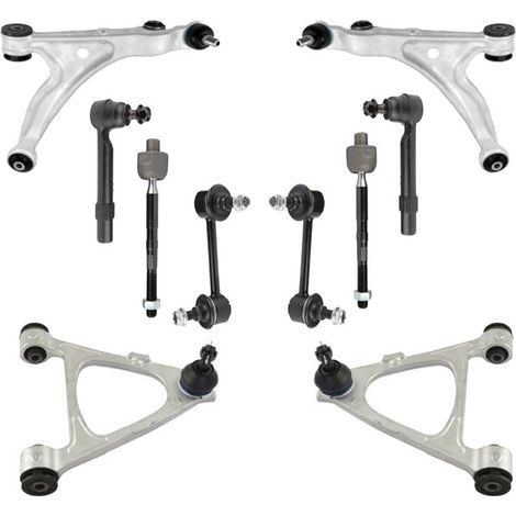 KIT BRACCIO OSCILLANTE 10 PEZZI COMPATIBILE CON MAZDA MX-5 IV (ND) 2.0 (ND2E, ND6E) / Kit Sospensione Completo OE/OEM / Bracci Oscillanti + Testine Sterzo / Sostituzione Diretta OEM