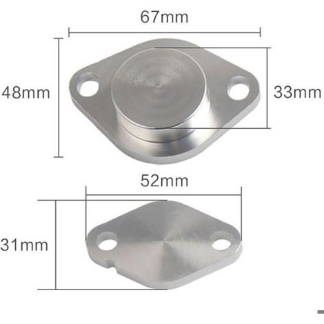 Kit Suppression Egr - Plaque Obturation + Outil De Montage - Pour Land Rover Discovery 3 Et Discovery 3 Sport Tdv6 - X8R0021 (1/5)