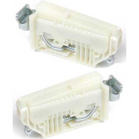 5 x BL ATTACCAGLIA BARRA REGOLAB DX/SX BIANCO 2 PZ