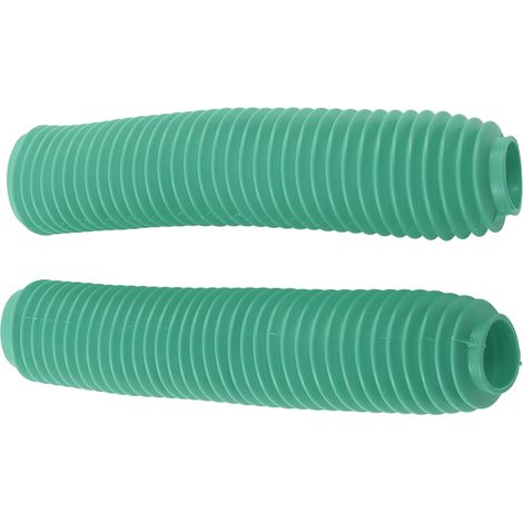 Paire de soufflets de fourche avant de moto, cache-poussière de rechange pour SUZUKI RM125 DR250 DRZ400 400 Vert (1/5)