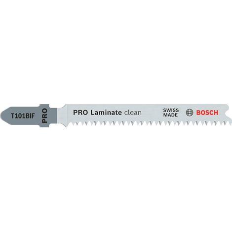 Bosch  PRO  Laminate  clean  T101BIF  hoja  de  sierra  caladora  83  mm  2  piezas.  -  2608655091