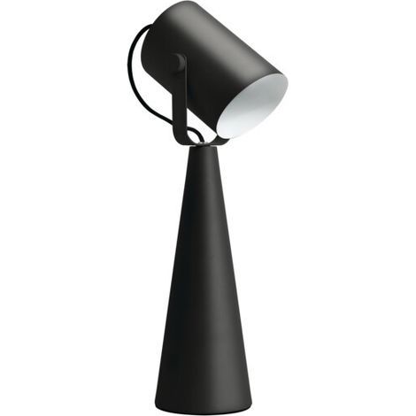 Lampe table métal réglable Larata 5W E27 noire Kanlux (1/5)
