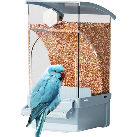 Papageienmacher - Wellensittichfutterautomat - Automatischer Vogelfutternapf - Melken (1/5)