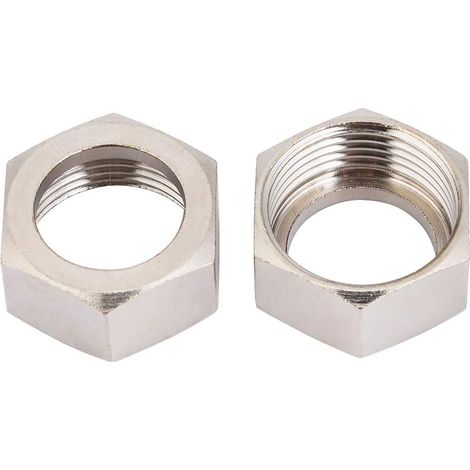 de 4 écrous hexagonaux pour tuyau ondulé de chauffe eau (1/5)