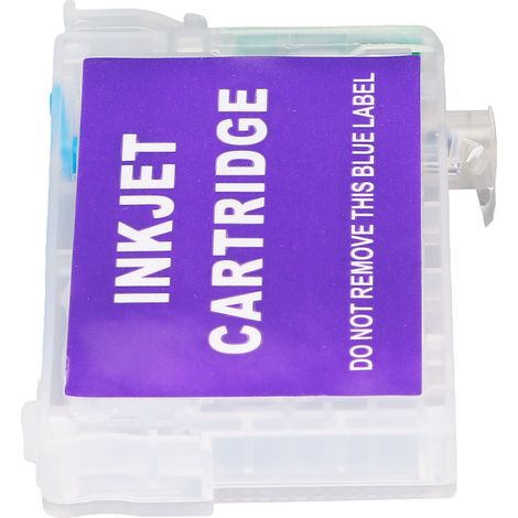 Cartouches d'encre PP rechargeables de remplacement pour impression couleur noir et blanc pour Stylus T25 TX125 TX135 Bleu (T1332) (1/5)