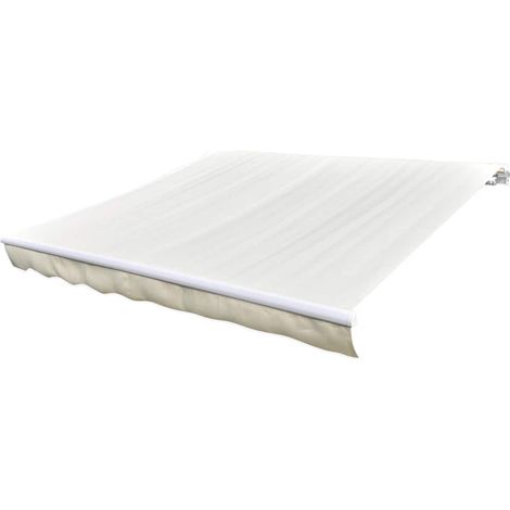 Tendone Parasole in Tela Crema 4,5x3 m (1/5)