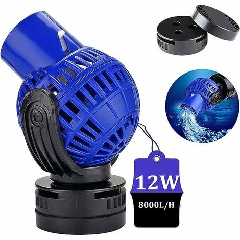 JVP-132 Wellenpumpe, 8000 l/h, 12 Watt, Wellenmacher-Brühpumpe für Aquarium, 100–150 cm Umwälzpumpe für Süß- und Salzwasser (1/4)