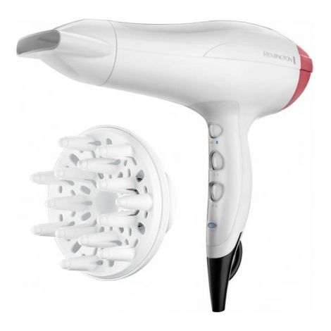 Secador de pelo profesional Remington D5226 Pro Air Turbo 2400 W Blanco