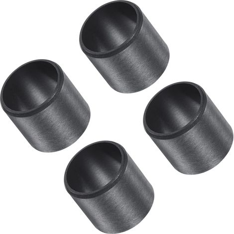 4pcs Douille A Colerette 12mm x 14mm x 10mm Pour Equipement Noir (1/5)