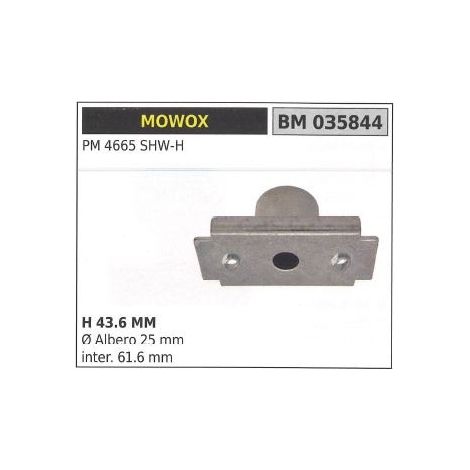 Soporte de cubo de cuchilla cortacésped PM 4665 SHW-H MOWOX 035844
