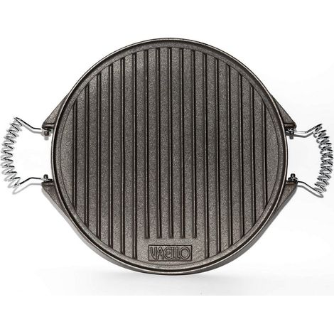 PLANCHA HIERRO FUNDIDO REDONDA Ø32CM. VAELLO (1/4)