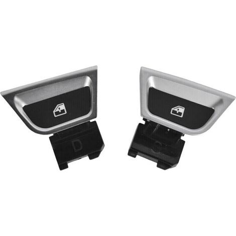 Paire 309096 309097 Bouton de Commutation de Vitre éLectrique avec Support pour California T 2015-2018 Interrupteur de LèVe-Vitre (1/2)