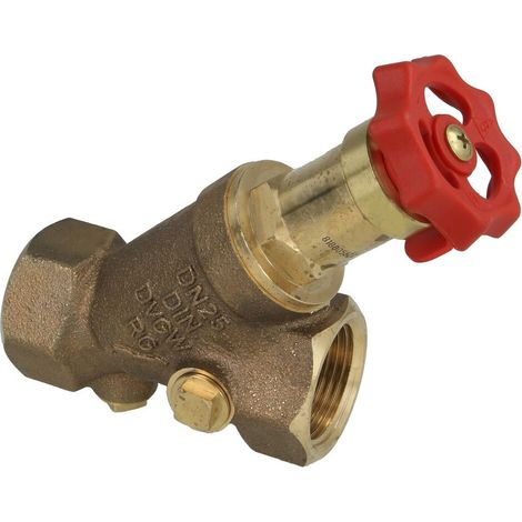 Robinet KFR en laiton rouge DN25 filetage femelle 1’’