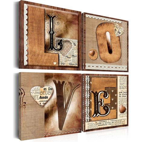 Quadro - Libro dell'amore - 40x40 (1/4)