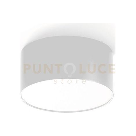 GPL241C- PLAFONIERA BIANCA A LED IN ALLUMINIO 3000K 1280LM 16W D.14CM