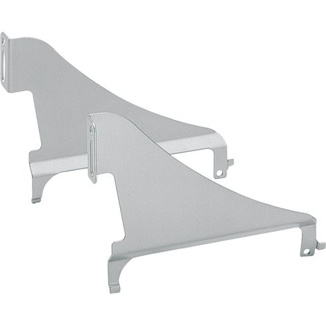 HETTICH Blendenstütze, Aluminium Optik, links / rechts, 20571 (1/3)