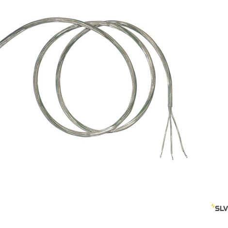 Câble intérieur 10 m argent - SLV 961250 (1/3)