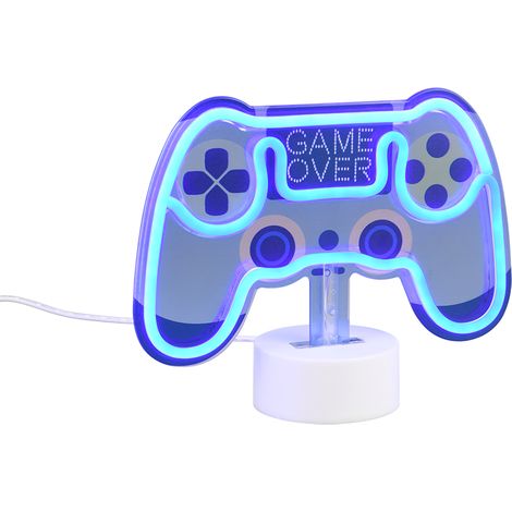 Lampada da tavolo Control blu con LED 2W RL 18 cm IP20 (1/4)