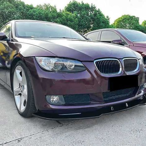 Suitable for 2006-2013 BMW 3 Series E92 and E93 front bumper, front lip, and front splitter modification spoiler cover (1/5)