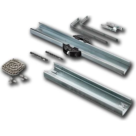 sommer rallonge rail 543 mm pour pro+ / tiga a 550 l / a 800 xl s10868-00001