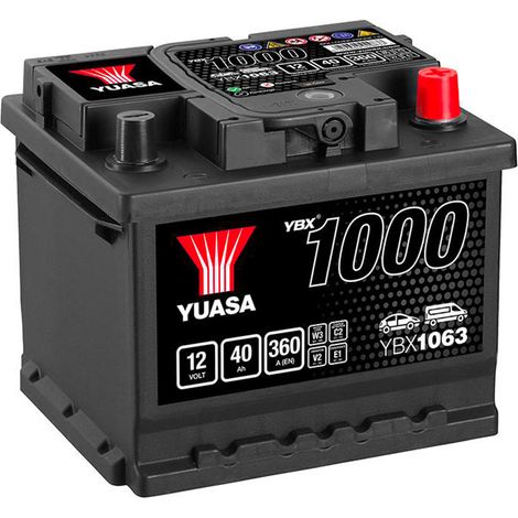 Batterie Yuasa SMF YBX1063 12V 40ah 360A LB1D