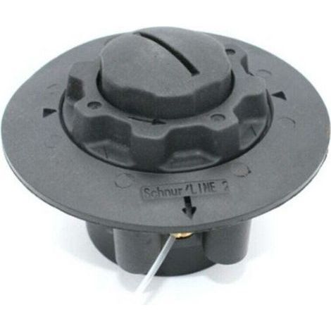 Schneidkopf für Stihl FS38, FS40, FS45, FS50, FSE60, FSE71, FSE81, TE600, TE700, TE1000 Auto Cut C5-2 4006 710 2105, einteilig, schwarz
