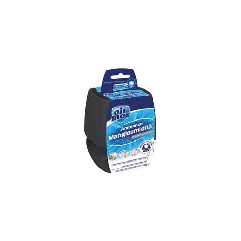 CONTENITORE AIRMAX AMBIANCE MINI KIT TAB GRIGIO- - contenitore e 1 ricarica 100 gr. inclusa - 6 pezzi AIRMAX