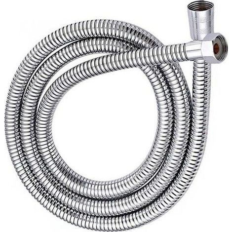Flexible De Douche 250 Cm Acier Inox Antitorsion Connexion Universelle Tuyau Douche Flexible Douche 2.5M Tuyau De Douche 2,5[n64] (1/4)