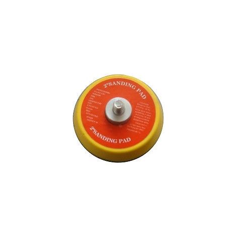 PLATORELLO 50 MM DISCO DISCHETTO 2 POLLICI A STRAPPO PER LEVIGATRICE LEVIGATRICI