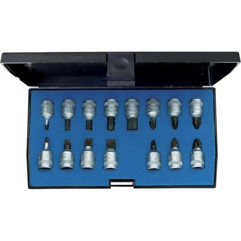GEDORE Schraubendreher-Set 1/4" 15-tlg IN-IS-PH-PZ INS 20 Pm 1815601 (1/5)