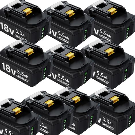 Batterie, Li-Ion, Capacité 5500mAh, 10 pcs (1/2)