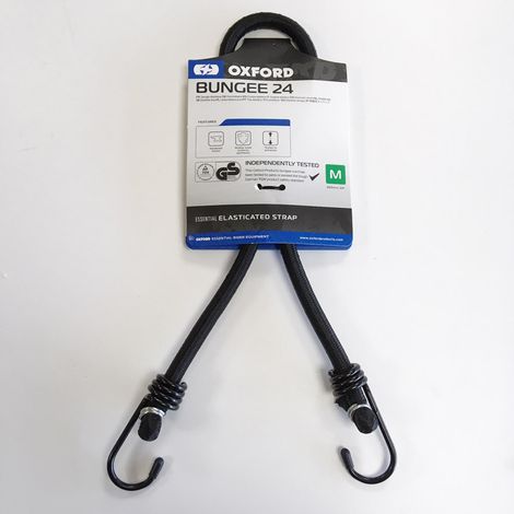 Élastique élastique Oxford Bungee pour bagages 10 mm x 600 mm Noir - Remplace OF137