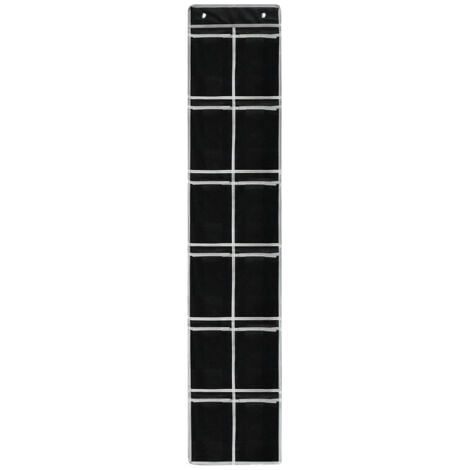 12 Mesh Pocket Hanging Shoe Organiser Rack Behind Doors Rack Storage Household Wall Bag Room Storage-A (1/5)