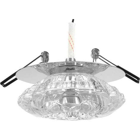 Projecteur LED 3W encastré plafonnier luminaire spot multicolore éclairage intérieur (1/5)