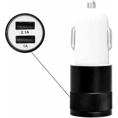 USB Car Charger - Dual Ports - Ultra Fast - 12-24V - For Nubia Red Magic 7