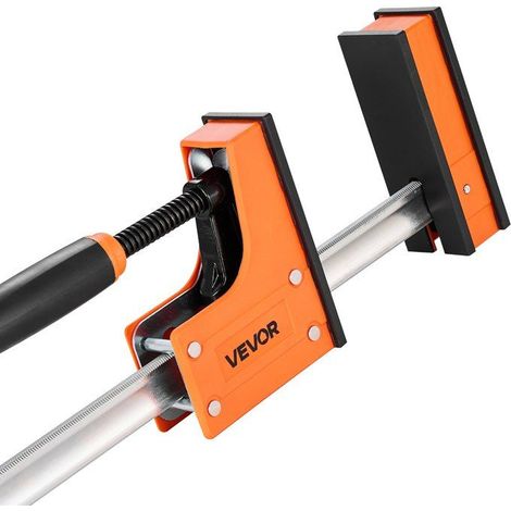 Serre-joints parallèles orange - Lot de 2 pièces - Ouverture de mâchoire 91,4 cm - Limite de charge 680 kg (1/5)
