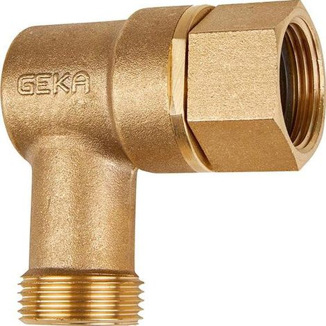 GEKA – Pièce de rechange : raccord tournant 1" en laiton CW617N pour dévidoir P80 et P125