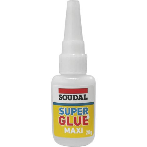 Soudal COLLA ''CYANOFIX SUPERGLUE MAXI'' gr.20 , pz.12