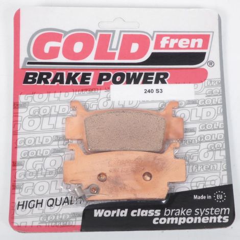 Bremsbelag Gold Fren für Honda Quad 500 TRX Fourtrax Foreman