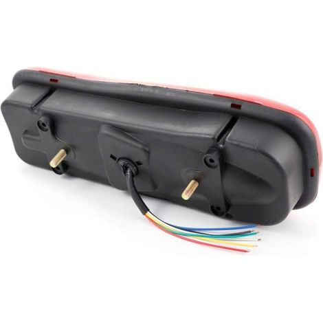 Feu Arrière LED - 12 V - Universel Pour Camion Remorque Benne - 5 Fonctions - 350 X 135 X 85 Mm - 1 Pièce (1/5)