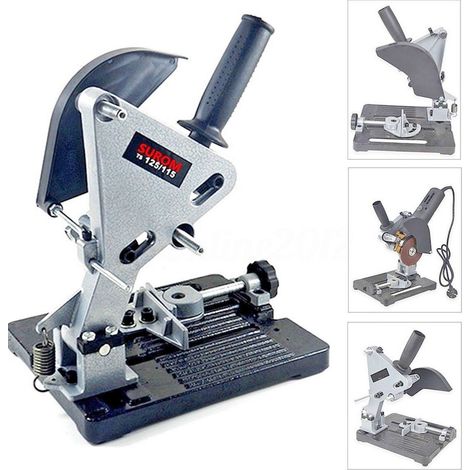 SUPPORTO DA BANCO PER  FLEX SMERIGLIATRICE ANGOLARE 125/115 TRONCATRICE FERRO
