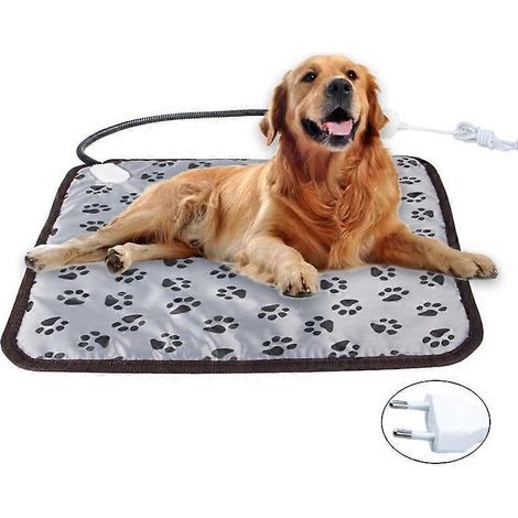 Couverture chauffante auto-chauffante pour chien et chat, tapis de couchage d'hiver 45x45cm, taille S, idéal pour petit animal, sans électricité, confortable et chaud, empreinte UE.