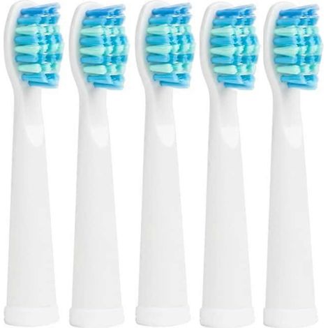 Têtes de brosse à dents de rechange pour Fairywill, lot de 5 têtes de brosse de rechange pour Fairywill FW507/508/515/551/917/959/2011/D1/D3/D7/D8 (1/5)