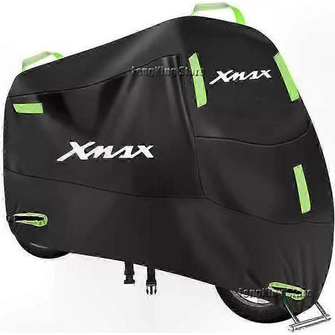 Housse de moto toutes saisons pour motos de 125 à 400 cm3 - Protection résistante aux UV et imperméable contre la pluie et le soleil (1/5)