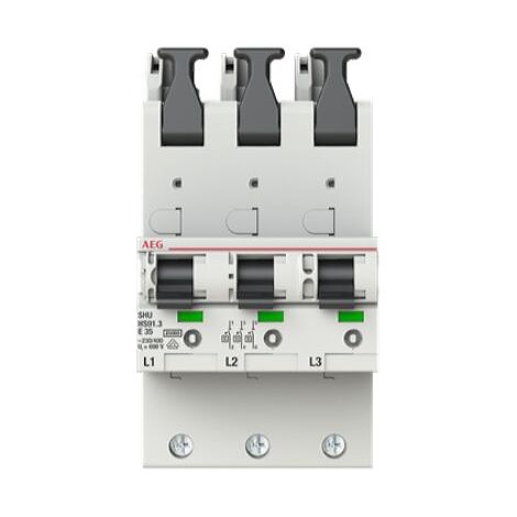 AEG Hauptleitungsschutzschalter HS91.3E35SAV SHU 25kA E35A 3x1pol.