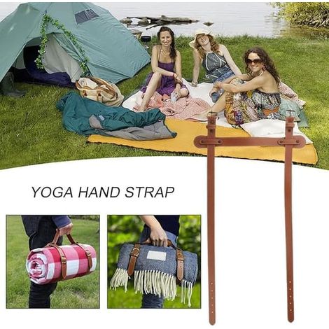 Fil de pique-nique, tapis de pique-nique en PU avec juste un pied, tapis de pique-nique compatible avec pique-nique et tapis de yoga pour la relaxation