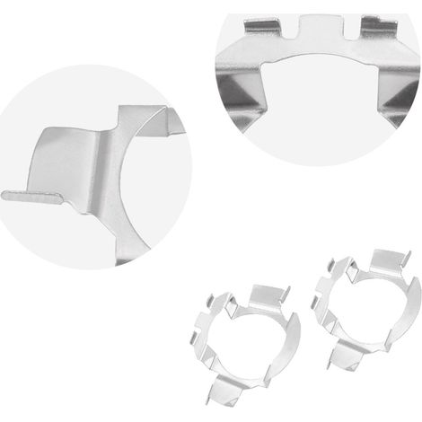 SJLERST 1 paire de supports d'adaptateur de phare LED H7 pour Buick (1/4)
